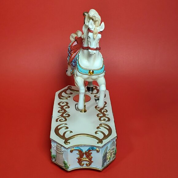 Carousel Horse Music Box - San Francisco Music Box Company Ltd. Ed. 333/7500 ✨ - Picture 3 of 11